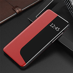 Coque Portefeuille Livre Cuir Etui Clapet N09 pour Huawei P40 Rouge