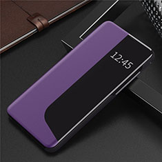 Coque Portefeuille Livre Cuir Etui Clapet N09 pour Huawei P40 Violet