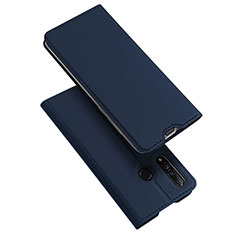 Coque Portefeuille Livre Cuir Etui Clapet pour Huawei Nova 4 Bleu