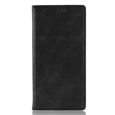 Coque Portefeuille Livre Cuir Etui Clapet pour Huawei P Smart (2020) Noir