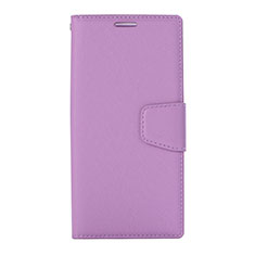 Coque Portefeuille Livre Cuir Etui Clapet pour Huawei P20 Lite Violet