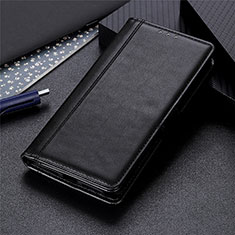 Coque Portefeuille Livre Cuir Etui Clapet pour LG K42 Noir