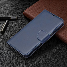 Coque Portefeuille Livre Cuir Etui Clapet pour LG K61 Bleu