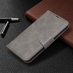 Coque Portefeuille Livre Cuir Etui Clapet pour LG K61 Gris