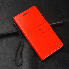 Coque Portefeuille Livre Cuir Etui Clapet pour Oppo A11X Rouge