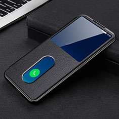 Coque Portefeuille Livre Cuir Etui Clapet pour Oppo Find X3 Lite 5G Noir