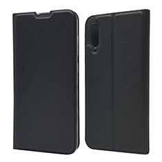 Coque Portefeuille Livre Cuir Etui Clapet pour Samsung Galaxy A70S Noir