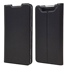 Coque Portefeuille Livre Cuir Etui Clapet pour Samsung Galaxy A80 Noir