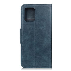 Coque Portefeuille Livre Cuir Etui Clapet pour Samsung Galaxy A91 Bleu