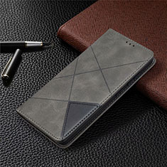 Coque Portefeuille Livre Cuir Etui Clapet pour Samsung Galaxy S20 FE 5G Gris