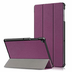 Coque Portefeuille Livre Cuir Etui Clapet pour Samsung Galaxy Tab S5e 4G 10.5 SM-T725 Violet