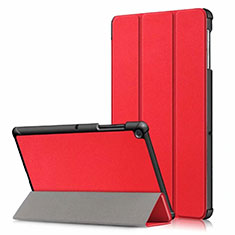 Coque Portefeuille Livre Cuir Etui Clapet pour Samsung Galaxy Tab S5e Wi-Fi 10.5 SM-T720 Rouge