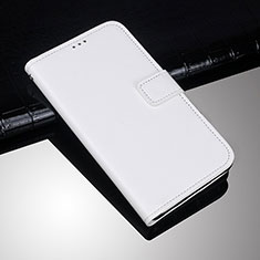 Coque Portefeuille Livre Cuir Etui Clapet pour Sony Xperia 10 Blanc
