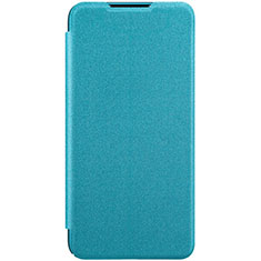 Coque Portefeuille Livre Cuir Etui Clapet pour Xiaomi Mi A3 Bleu Ciel
