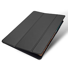 Coque Portefeuille Livre Cuir Etui Clapet pour Xiaomi Mi Pad 4 Noir
