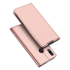 Coque Portefeuille Livre Cuir Etui Clapet pour Xiaomi Redmi Note 7 Pro Or Rose
