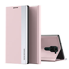 Coque Portefeuille Livre Cuir Etui Clapet Q01H pour Xiaomi Redmi 10X 4G Or Rose