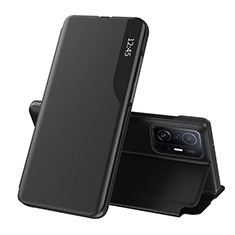 Coque Portefeuille Livre Cuir Etui Clapet Q02H pour Xiaomi Mi 11T 5G Noir