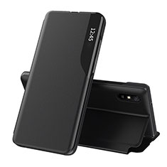Coque Portefeuille Livre Cuir Etui Clapet Q02H pour Xiaomi Redmi 9i Noir