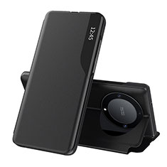 Coque Portefeuille Livre Cuir Etui Clapet QH1 pour Huawei Honor Magic5 Lite 5G Noir