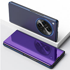 Coque Portefeuille Livre Cuir Etui Clapet QH1 pour OnePlus Open 5G Violet