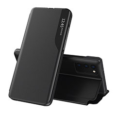 Coque Portefeuille Livre Cuir Etui Clapet QH1 pour Samsung Galaxy F02S SM-E025F Noir