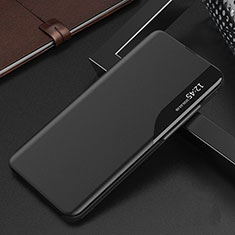 Coque Portefeuille Livre Cuir Etui Clapet QH2 pour Samsung Galaxy A50 Noir