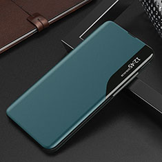 Coque Portefeuille Livre Cuir Etui Clapet QH2 pour Samsung Galaxy A50 Vert