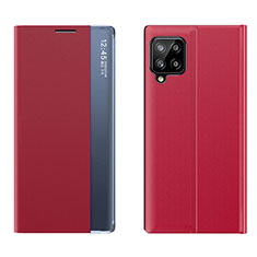 Coque Portefeuille Livre Cuir Etui Clapet QH2 pour Samsung Galaxy M33 5G Rouge