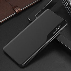 Coque Portefeuille Livre Cuir Etui Clapet QH3 pour Samsung Galaxy M21 Noir