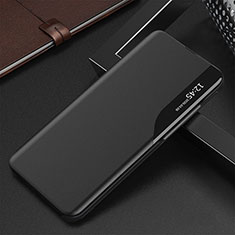 Coque Portefeuille Livre Cuir Etui Clapet QH3 pour Samsung Galaxy Note 10 Lite Noir