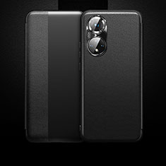 Coque Portefeuille Livre Cuir Etui Clapet QK1 pour Huawei Honor 50 Pro 5G Noir