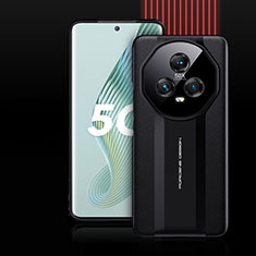 Coque Portefeuille Livre Cuir Etui Clapet QK2 pour Huawei Honor Magic5 5G Noir