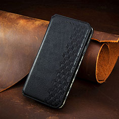 Coque Portefeuille Livre Cuir Etui Clapet S04D pour Samsung Galaxy M13 4G Noir