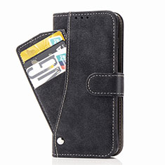Coque Portefeuille Livre Cuir Etui Clapet S06D pour Samsung Galaxy S20 Noir