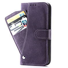 Coque Portefeuille Livre Cuir Etui Clapet S06D pour Samsung Galaxy S20 Plus 5G Violet