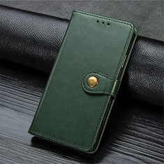 Coque Portefeuille Livre Cuir Etui Clapet S07D pour Xiaomi Redmi 10X 5G Vert