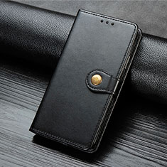 Coque Portefeuille Livre Cuir Etui Clapet S07D pour Xiaomi Redmi 9 Noir