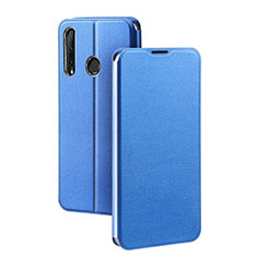 Coque Portefeuille Livre Cuir Etui Clapet T01 pour Huawei Honor 20E Bleu