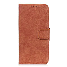 Coque Portefeuille Livre Cuir Etui Clapet T01 pour Huawei Honor X10 5G Orange