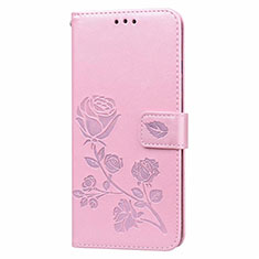 Coque Portefeuille Livre Cuir Etui Clapet T01 pour Huawei P40 Pro Rose