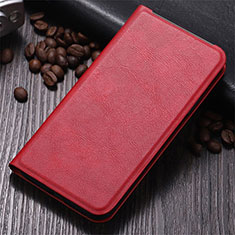 Coque Portefeuille Livre Cuir Etui Clapet T01 pour Oppo R17 Pro Rouge