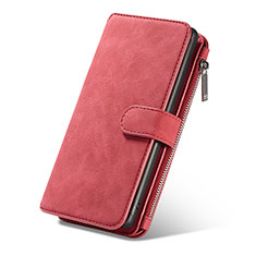 Coque Portefeuille Livre Cuir Etui Clapet T01 pour Samsung Galaxy Note 10 Rouge