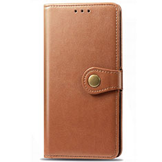 Coque Portefeuille Livre Cuir Etui Clapet T01 pour Samsung Galaxy S20 Orange