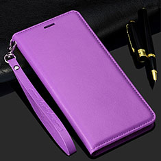 Coque Portefeuille Livre Cuir Etui Clapet T01 pour Samsung Galaxy S20 Plus 5G Violet