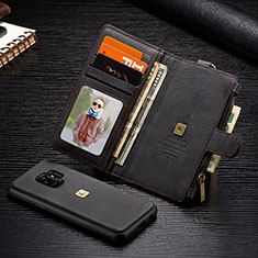 Coque Portefeuille Livre Cuir Etui Clapet T01 pour Samsung Galaxy S9 Noir