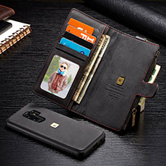 Coque Portefeuille Livre Cuir Etui Clapet T01 pour Samsung Galaxy S9 Plus Noir