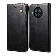 Coque Portefeuille Livre Cuir Etui Clapet T01 pour Xiaomi Mi 10T Lite 5G Noir