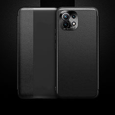 Coque Portefeuille Livre Cuir Etui Clapet T01 pour Xiaomi Mi 11 5G Noir