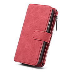 Coque Portefeuille Livre Cuir Etui Clapet T02 pour Apple iPhone XR Rouge